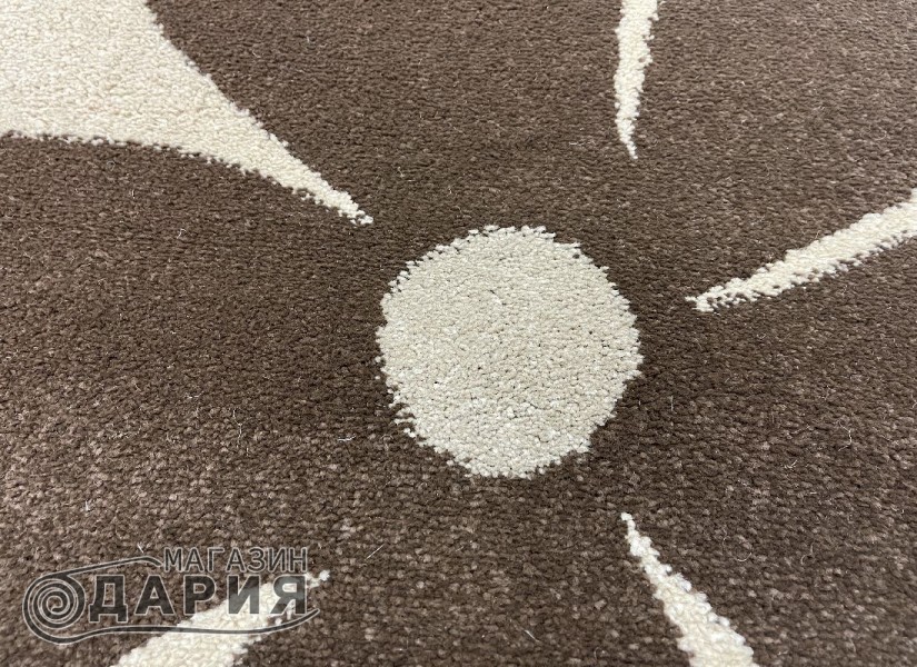 Тъкан килим MAGNOLIA 801 d.beige/brown n